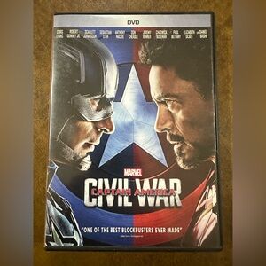 Disney/Marvel Captain America Civil War DVD